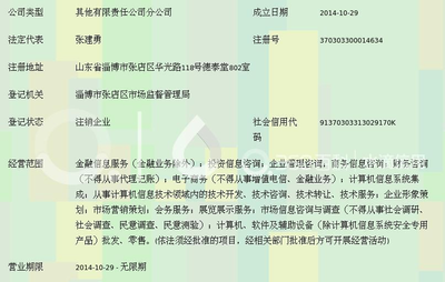 首山金融信息服務(wù)(上海)淄博分公司 專業(yè)商務(wù)信息咨詢的領(lǐng)航者